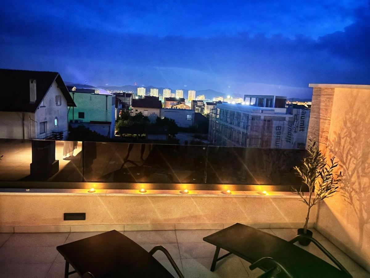 Apartmán Olive Oasis Penthouse With Jacuzzi Zadar Exteriér fotografie